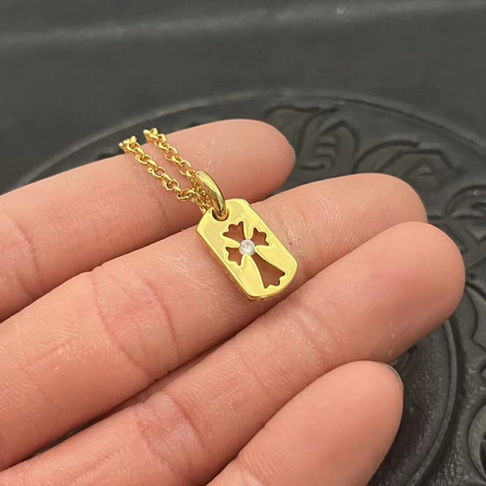 Chrome Hearts Air Force Cross Necklace